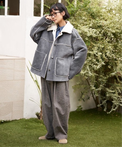 LBC（エルビーシー）の「モールタックカーブパンツ（その他パンツ・レディース・ベージュ/その他1/ブラック・M/L）」の9枚目の写真