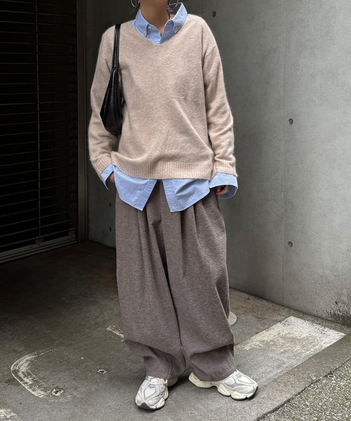 LBC（エルビーシー）の「モールタックカーブパンツ（その他パンツ・レディース・ベージュ/その他1/ブラック・M/L）」の21枚目の写真