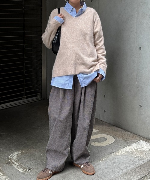 LBC（エルビーシー）の「モールタックカーブパンツ（その他パンツ・レディース・ベージュ/その他1/ブラック・M/L）」の20枚目の写真