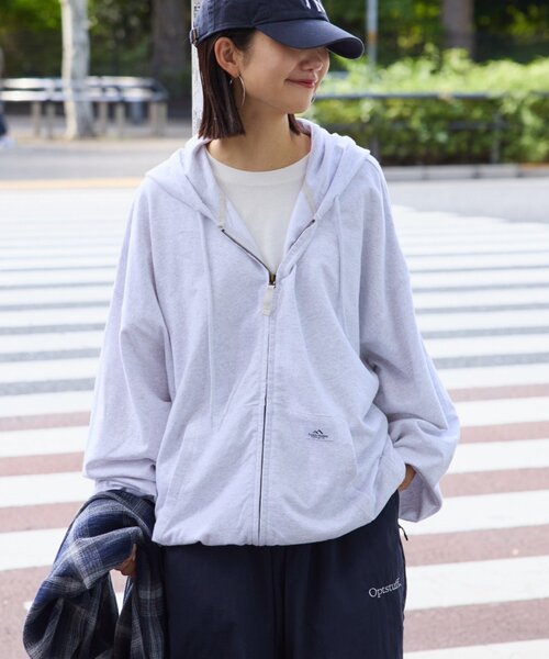 Franklin Climbing（フランクリンクライミング）の「【Franklin Climbing】ユニセックスビンテージスウェットジップフーディー（パーカー・メンズ・オリーブ/チャコールグレー/ライトグレー・MEDIUM/LARGE）」の22枚目の写真