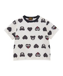 DOUBLE_B（ダブルビー）の「ドットエア総柄半袖Tシャツ（Tシャツ/カットソー）」