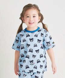 DOUBLE_B（ダブルビー）の「ドットエア総柄半袖Tシャツ（Tシャツ/カットソー）」