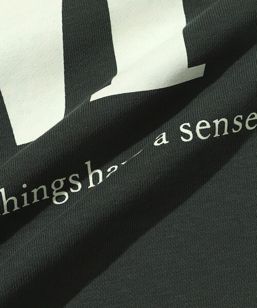 Firsthand（ファーストハンド）の「MA Firsthand/マ ファーストハンド MA プリントロゴ クルーネックスウェット / 裏毛 / リラックスフィット（スウェット・メンズ・オリーブ/ブラック/グレー・MEDIUM/LARGE）」の10枚目の写真