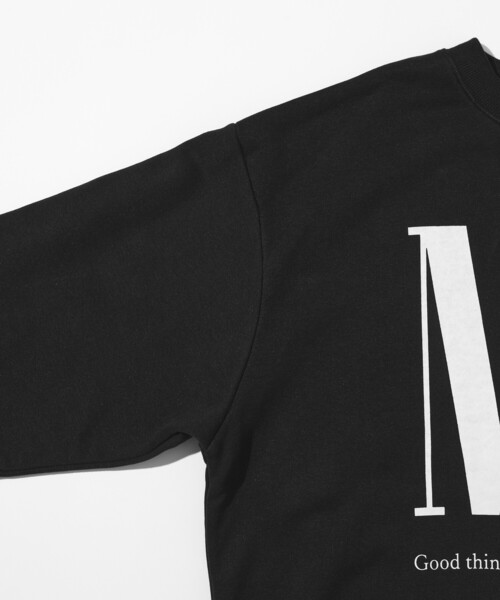 Firsthand（ファーストハンド）の「MA Firsthand/マ ファーストハンド MA プリントロゴ クルーネックスウェット / 裏毛 / リラックスフィット（スウェット・メンズ・オリーブ/ブラック/グレー・MEDIUM/LARGE）」の14枚目の写真