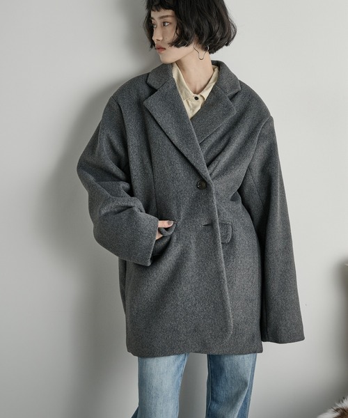 ウールライクダディジャケットコート（チェスターコート）｜THE YOn