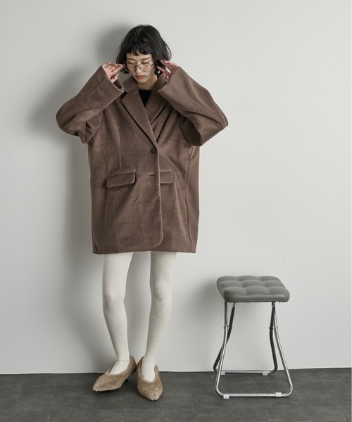 ウールライクダディジャケットコート（チェスターコート）｜THE YOn