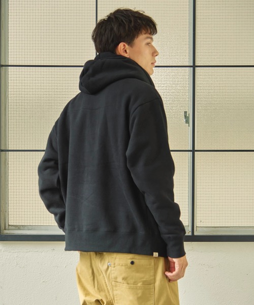 go slow caravan(ゴースローキャラバン)の「Duckster/ダックスター OJISAN刺繍マルチカラーフルジップパーカー(パーカー・メンズ・チャコールグレー/グレー/ブラック/ネイビー・X-LARGE/LARGE/MEDIUM)」の20枚目の写真