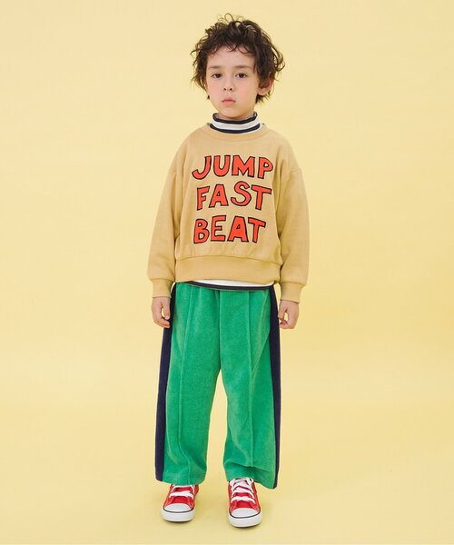 BREEZE（ブリーズ）の「【WEB限定】カラフルビックロゴトレーナー_ジュニア対応（スウェット・キッズ・ブラウン/ピンク/ネイビー/イエロー・120/130/90/140/110/100）」の7枚目の写真