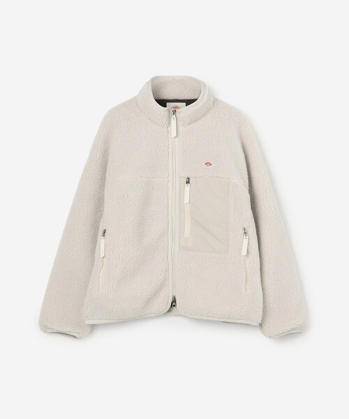 DANTON | ライトボア スタンドカラージャケット WOMEN（ブルゾン