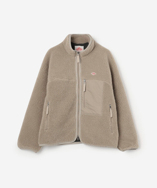 DANTON | ライトボア スタンドカラージャケット WOMEN（ブルゾン