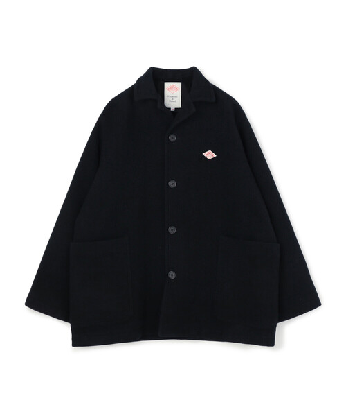 MEN'S WOOL MELTON WORK JACKET（その他アウター）｜DANTON（ダントン