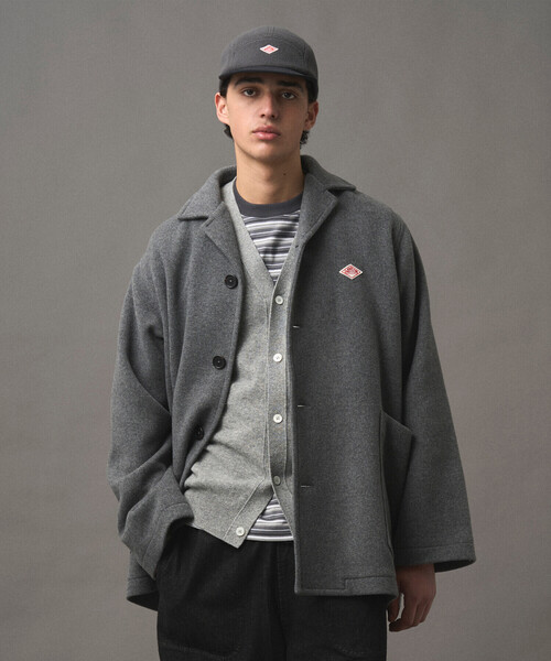 【新品未使用】DANTON / WOOL MELTON WORK JACKET MEN'S WOOL MELTON WORK JACKET（その他アウター）｜DANTON（ダントン