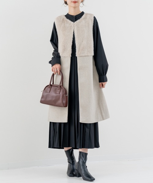 share spirit ファーベスト ジレ SHARE SPIRITファーベスト