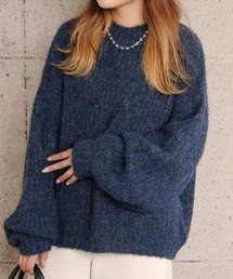 aquagarage | アルパカ風ニットトップス(ニット/セーター)