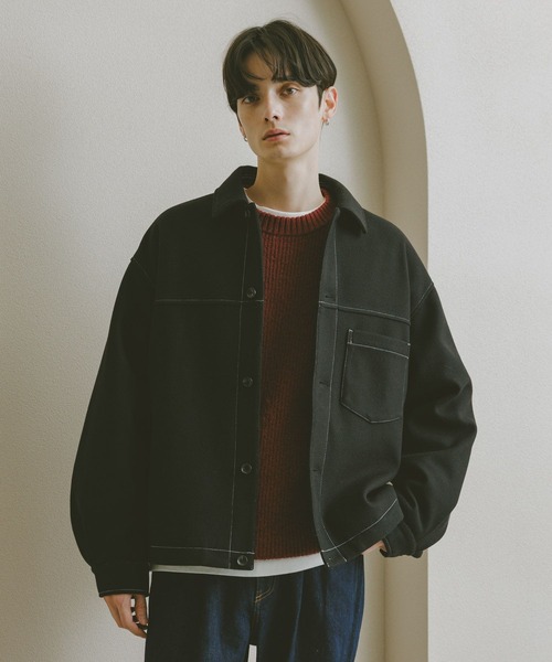 セール】WOOLLYTEC STITCH JACKET / ウーリーテックステッチジャケット