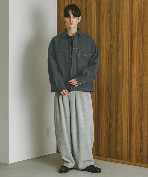 セール】WOOLLYTEC STITCH JACKET / ウーリーテックステッチジャケット