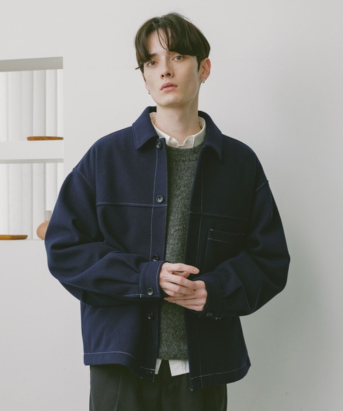 ジャケット・アウター Eaphi stitch cotton twill jacket ジャケット・アウター Eaphi stitch cotton twill jacket eaphi stitch