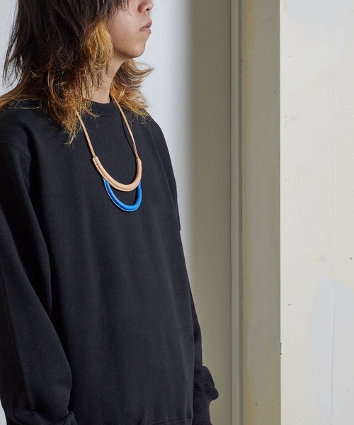 最終値下 極美品 CRESCIONI クレッシオーニ レザー ネックレス 黒 最終値下 極美品 CRESCIONI クレッシオーニ レザー ネックレス 黒