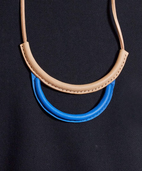 Crescioni（クレッシオーニ）の「crescioni/クレッシオーニ arc necklace ラティーゴレザー ハンドメイドネックレス（ネックレス・レディース・その他1/その他5/その他/その他4/その他3/その他2・FREE）」の21枚目の写真