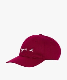 agnes b.（アニエスベー）の「メンズ ロゴ刺繍 コットン キャップ（キャップ）」