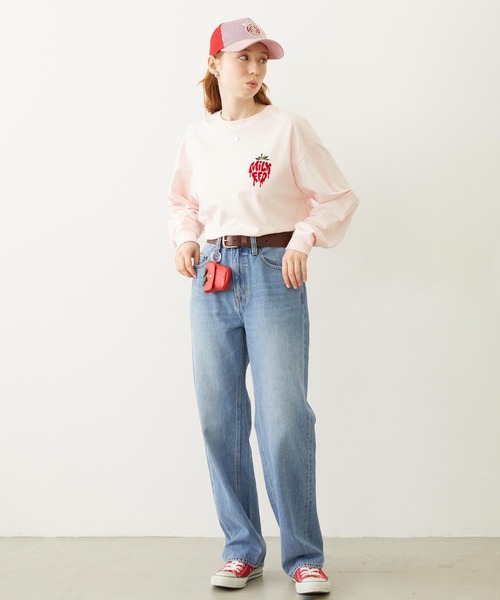 MILKFED.（ミルクフェド）の「HICKORY CIRCLE LOGO CAP（キャップ・レディース・レッド/ブラウン/ネイビー・ONE SIZE）」の15枚目の写真