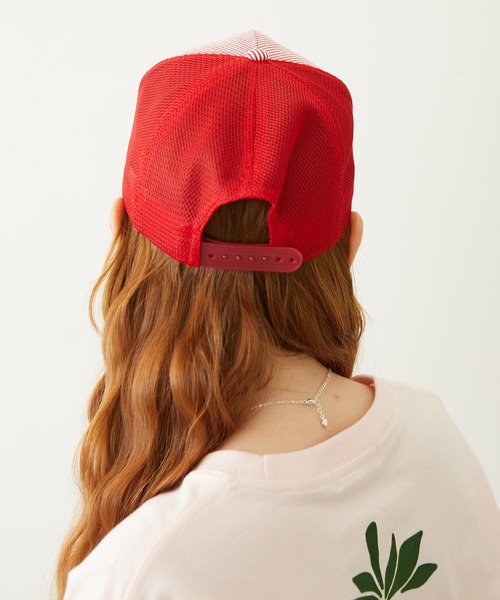 MILKFED.（ミルクフェド）の「HICKORY CIRCLE LOGO CAP（キャップ・レディース・レッド/ブラウン/ネイビー・ONE SIZE）」の11枚目の写真