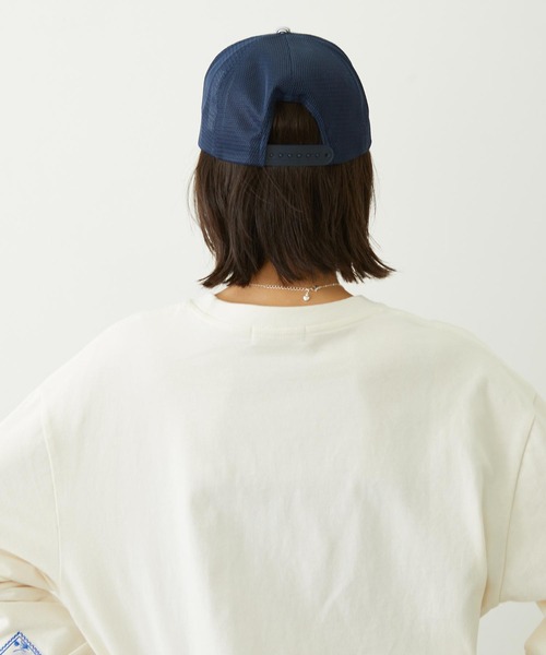 MILKFED.（ミルクフェド）の「HICKORY CIRCLE LOGO CAP（キャップ・レディース・レッド/ブラウン/ネイビー・ONE SIZE）」の21枚目の写真