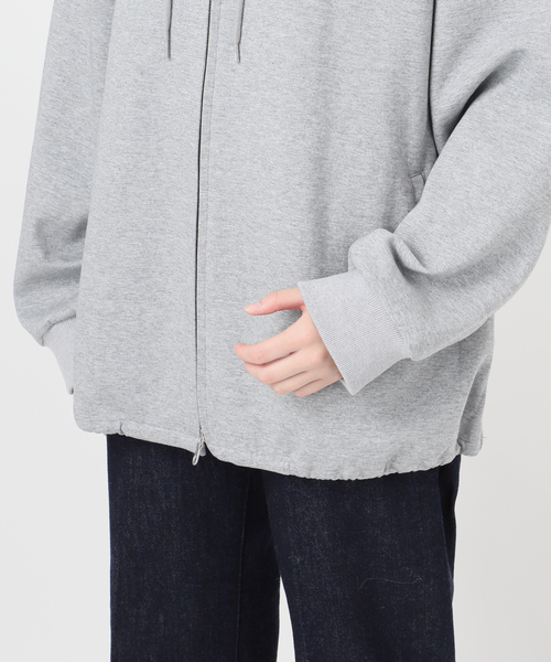 B.C STOCK(ベーセーストック)の「ウォッシャブル / ブローチ付きフードパーカー(パーカー・レディース・ブラック/アイボリー/グレー・FREE)」の15枚目の写真