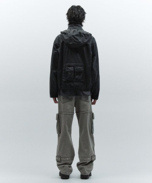 INSILENCE(インサイロンス)の「ピグメントユーティリティジャンパー WASHED BLACK(その他アウター・レディース・その他・SMALL)」の4枚目の写真
