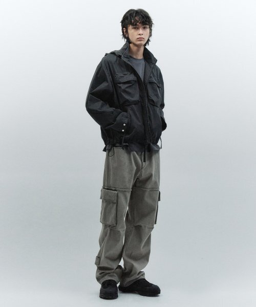 INSILENCE(インサイロンス)の「ピグメントユーティリティジャンパー WASHED BLACK(その他アウター・レディース・その他・SMALL)」の5枚目の写真