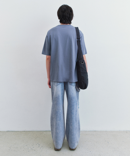 INSILENCE（インサイロンス）の「スーピマコットンプレミアムTシャツBLUEGRAY（Tシャツ/カットソー・メンズ・その他・SMALL/MEDIUM/LARGE）」の4枚目の写真