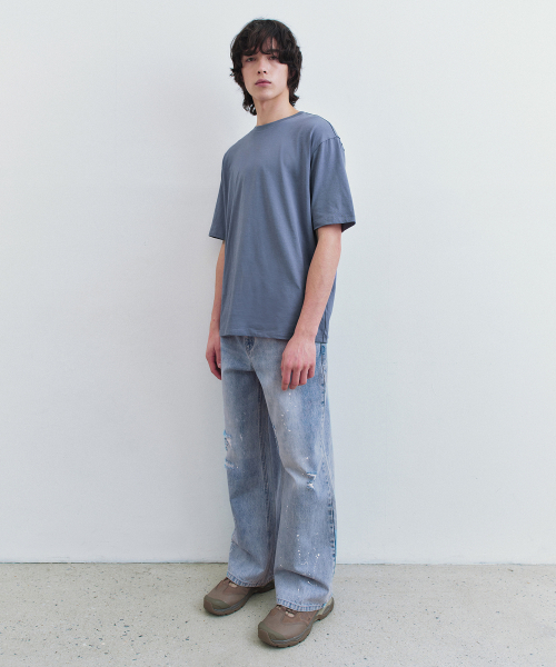 INSILENCE（インサイロンス）の「スーピマコットンプレミアムTシャツBLUEGRAY（Tシャツ/カットソー・メンズ・その他・SMALL/MEDIUM/LARGE）」の5枚目の写真