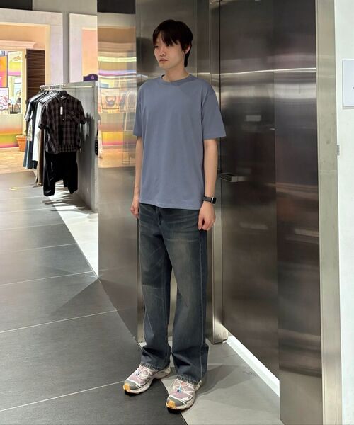 INSILENCE（インサイロンス）の「スーピマコットンプレミアムTシャツBLUEGRAY（Tシャツ/カットソー・メンズ・その他・SMALL/MEDIUM/LARGE）」の6枚目の写真