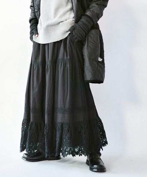 ポプリン レーススカート（スカート）｜JOURNAL STANDARD LUXE