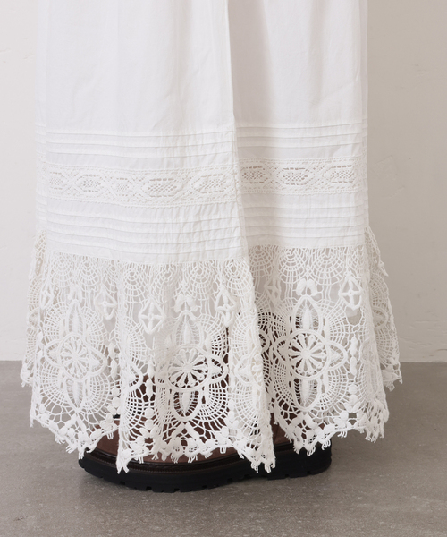 ポプリン レーススカート（スカート）｜JOURNAL STANDARD LUXE