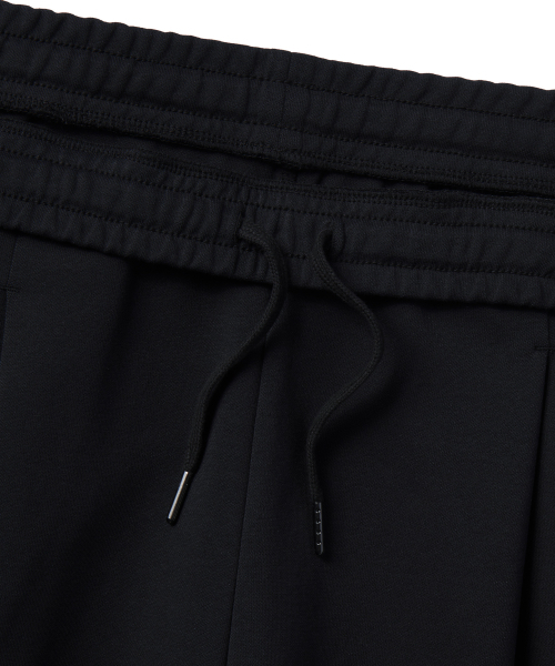 MUSINSA STANDARD（ムシンサスタンダード）の「ダブルニットスリータックワイドラウンジスウェットパンツ[ブラック]（スウェットパンツ・メンズ・その他・SMALL/MEDIUM/LARGE/X-LARGE/XX-LARGE）」の3枚目の写真