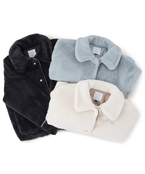 セール】【130cmあり】フェイクファーブルゾン（ブルゾン）｜pom