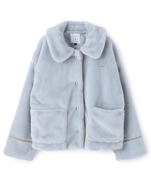 セール】【130cmあり】フェイクファーブルゾン（ブルゾン）｜pom