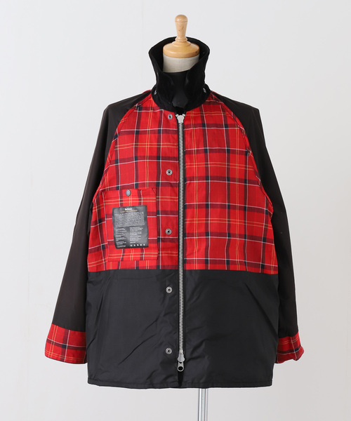 OUTDOOR PRODUCTS(アウトドアプロダクツ)の「Barbour bedale wax jacket(その他アウター・レディース・ブラック/カーキ・10)」の9枚目の写真