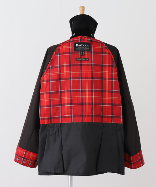 OUTDOOR PRODUCTS(アウトドアプロダクツ)の「Barbour bedale wax jacket(その他アウター・レディース・ブラック/カーキ・10)」の10枚目の写真