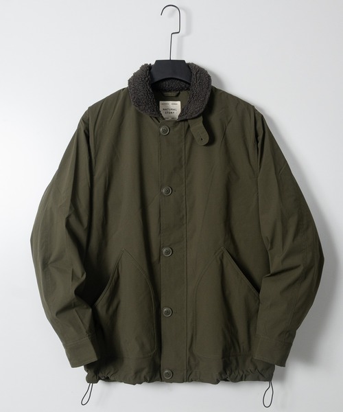 セール】【15】襟ボア 中綿 N-1ジャケット/デッキジャケット