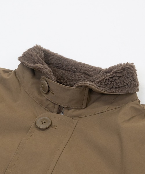 JOHN'S CLOSET(ジョンズクローゼット)の「【15】襟ボア 中綿 N-1ジャケット/デッキジャケット(ミリタリージャケット・メンズ・ネイビー/カーキ/ベージュ・MEDIUM/LARGE/X-LARGE)」の5枚目の写真