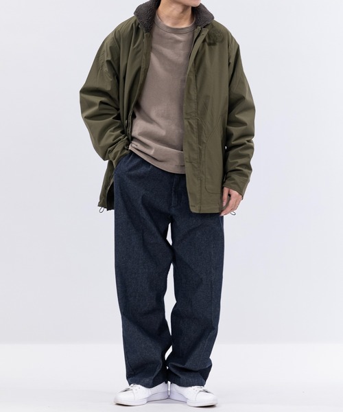 15】襟ボア 中綿 N-1ジャケット/デッキジャケット（ミリタリー