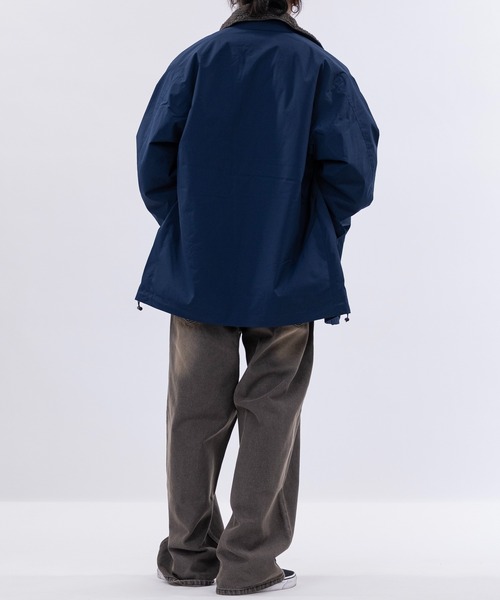 JOHN'S CLOSET(ジョンズクローゼット)の「【15】襟ボア 中綿 N-1ジャケット/デッキジャケット(ミリタリージャケット・メンズ・ネイビー/カーキ/ベージュ・MEDIUM/LARGE/X-LARGE)」の4枚目の写真