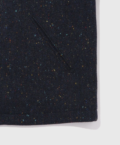 ADAM ET ROPE'（アダムエロペ）の「ネップツイード ライダースジャケット（その他アウター・メンズ・ダークブラウン/ブラック/ネイビー・M/L）」の9枚目の写真