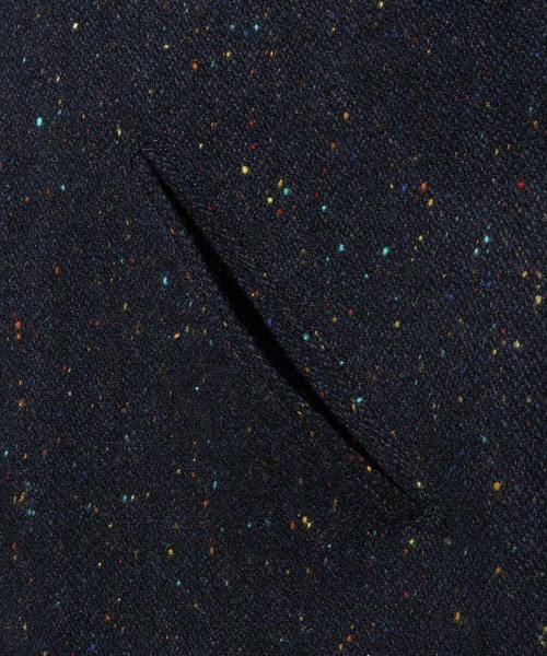 ADAM ET ROPE'（アダムエロペ）の「ネップツイード ライダースジャケット（その他アウター・メンズ・ダークブラウン/ブラック/ネイビー・M/L）」の11枚目の写真