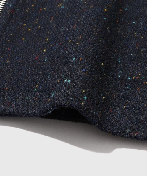 ADAM ET ROPE'（アダムエロペ）の「ネップツイード ライダースジャケット（その他アウター・メンズ・ダークブラウン/ブラック/ネイビー・M/L）」の14枚目の写真