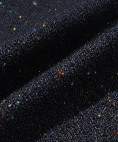 ADAM ET ROPE'（アダムエロペ）の「ネップツイード ライダースジャケット（その他アウター・メンズ・ダークブラウン/ブラック/ネイビー・M/L）」の16枚目の写真