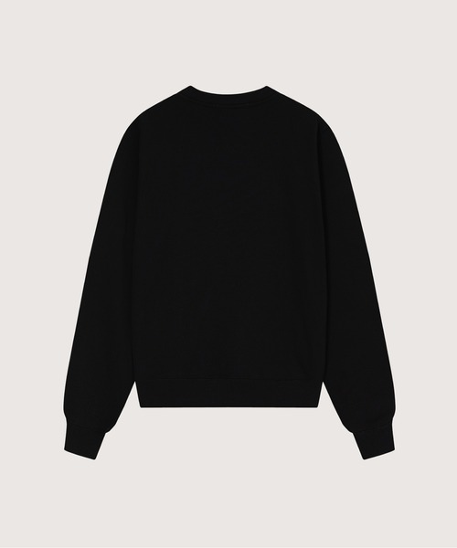 LA POMME petit(ラポミ・プチ)の「LA POMME petit Embroidery Dot Logo Sweater(スウェット・レディース・ホワイト/ブラック・FREE)」の10枚目の写真