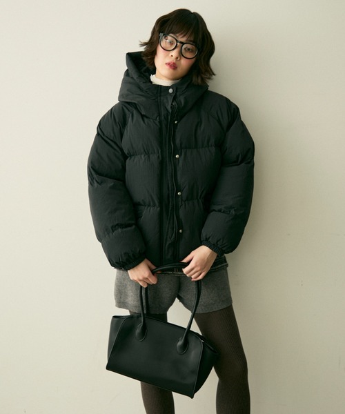 full/fill.(フルフィル)の「faux leather boston bag / フェイクレザーボストンバッグ(ボストンバッグ・レディース・ブラウン/ブラック・FREE)」の15枚目の写真